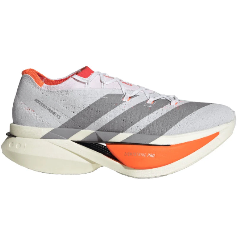 Tênis Adidas Adizero Prime X 3 Strung - Cinza/Laranja